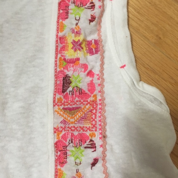 🎉HP✨New Free People Embroidered Tank Top pullover - Picture 7 of 8